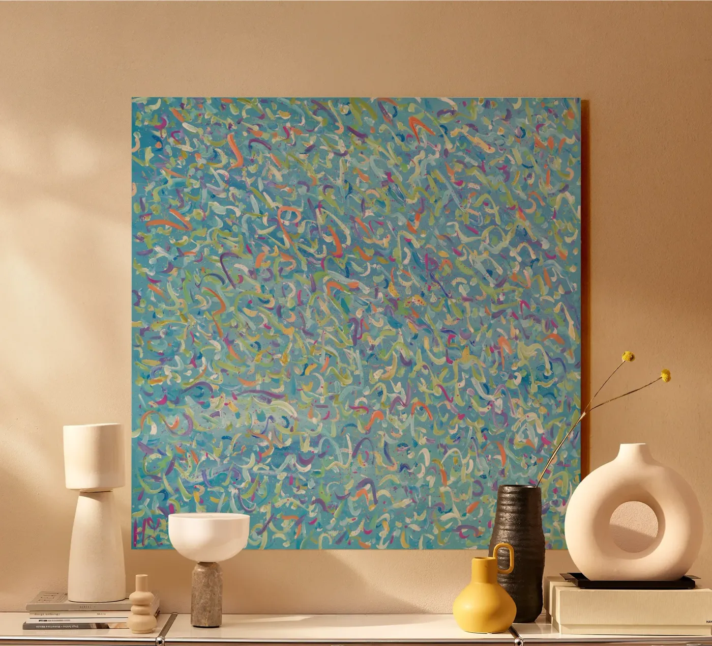 Broken Molecules plexiglass da Helen Joynson