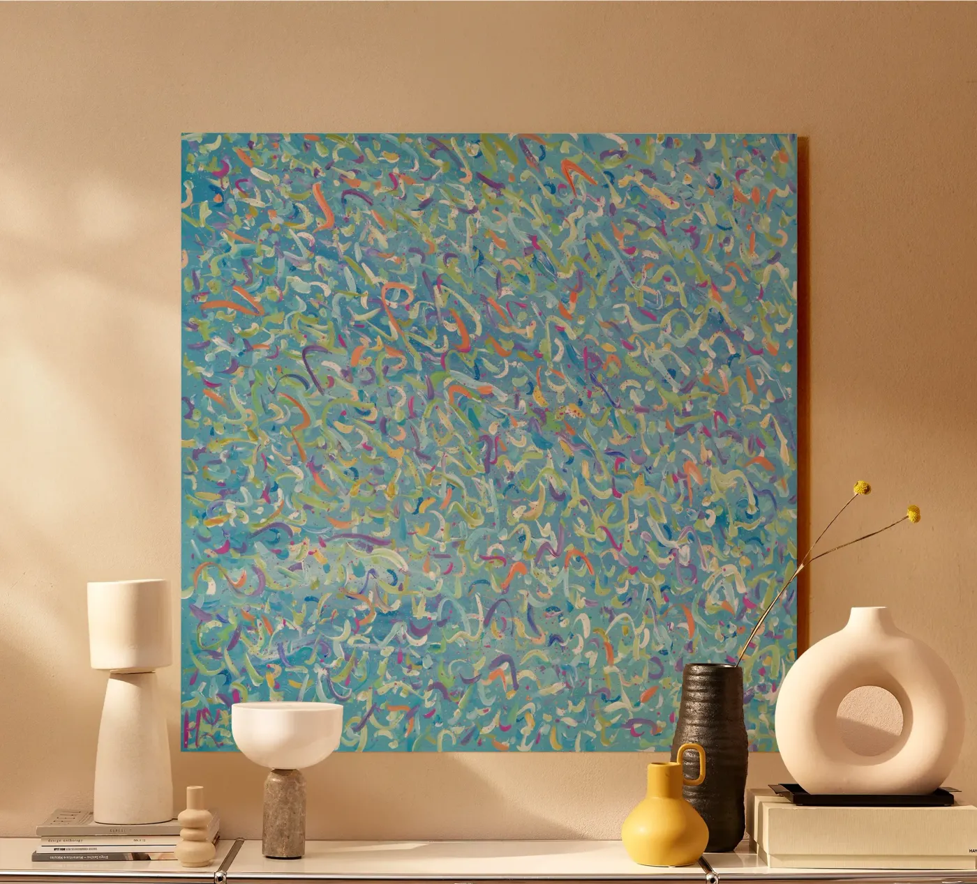 Broken Molecules forex plate by Helen Joynson
