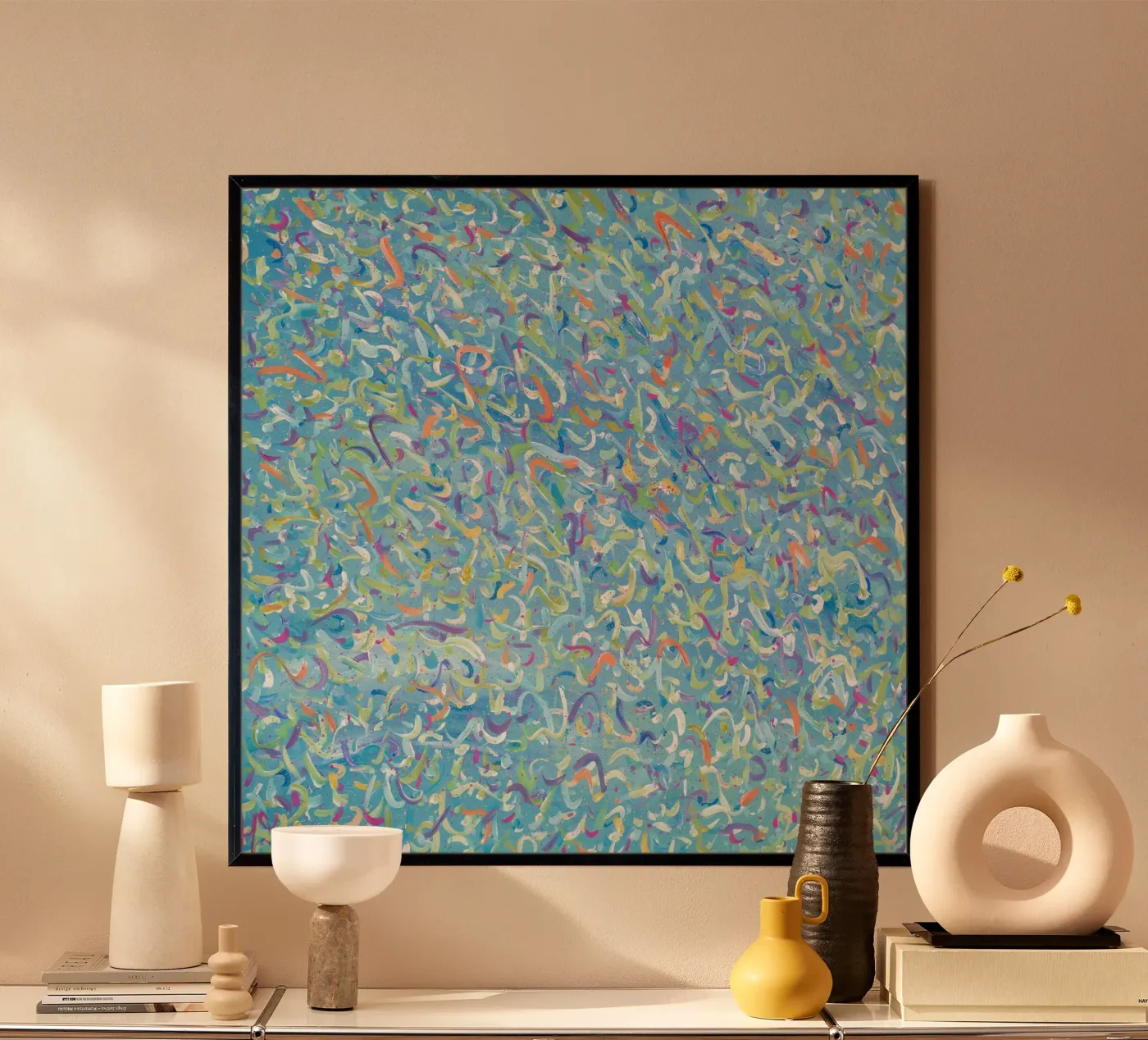 Broken Molecules poster by Helen Joynson