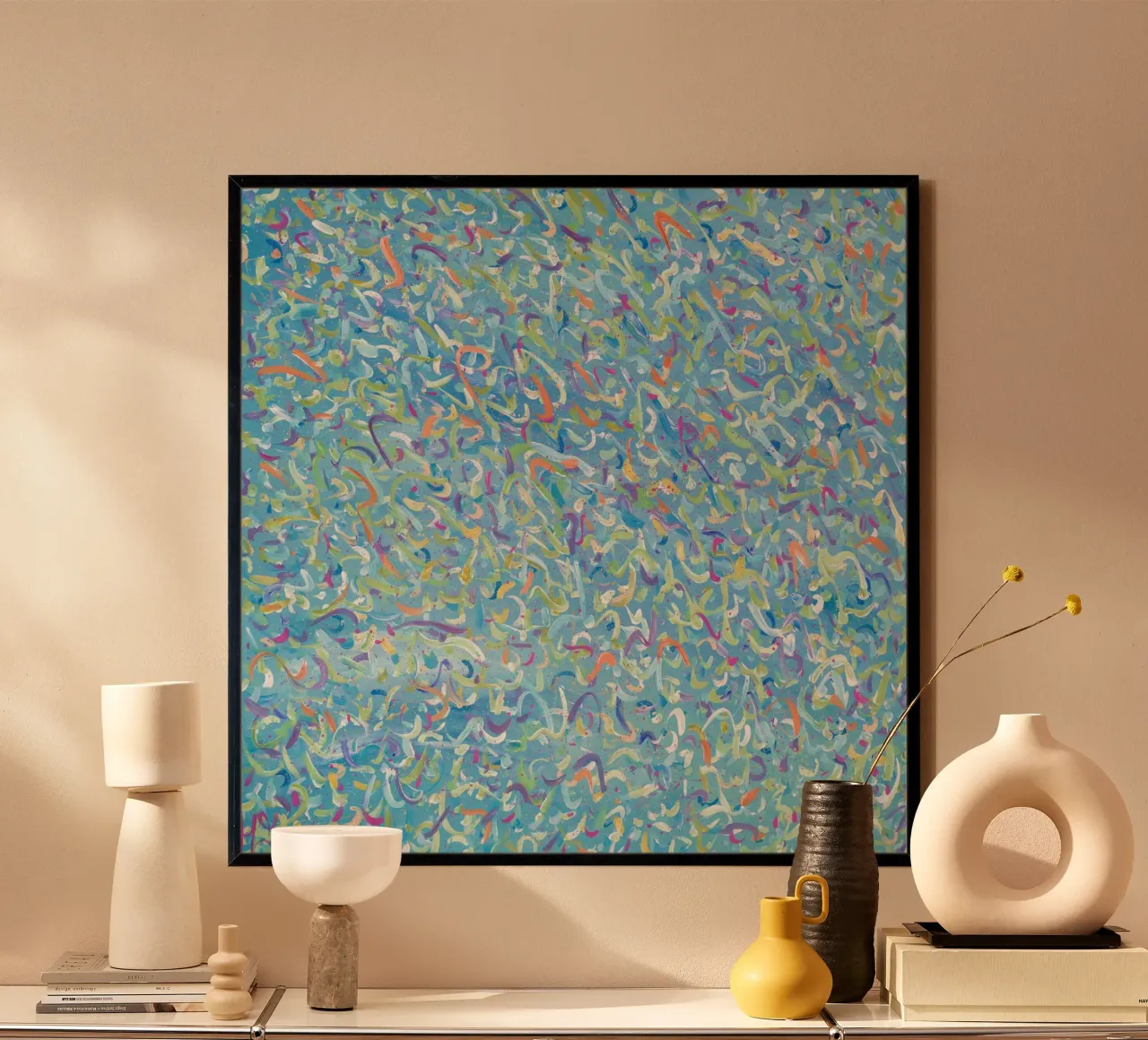 Broken Molecules poster by Helen Joynson