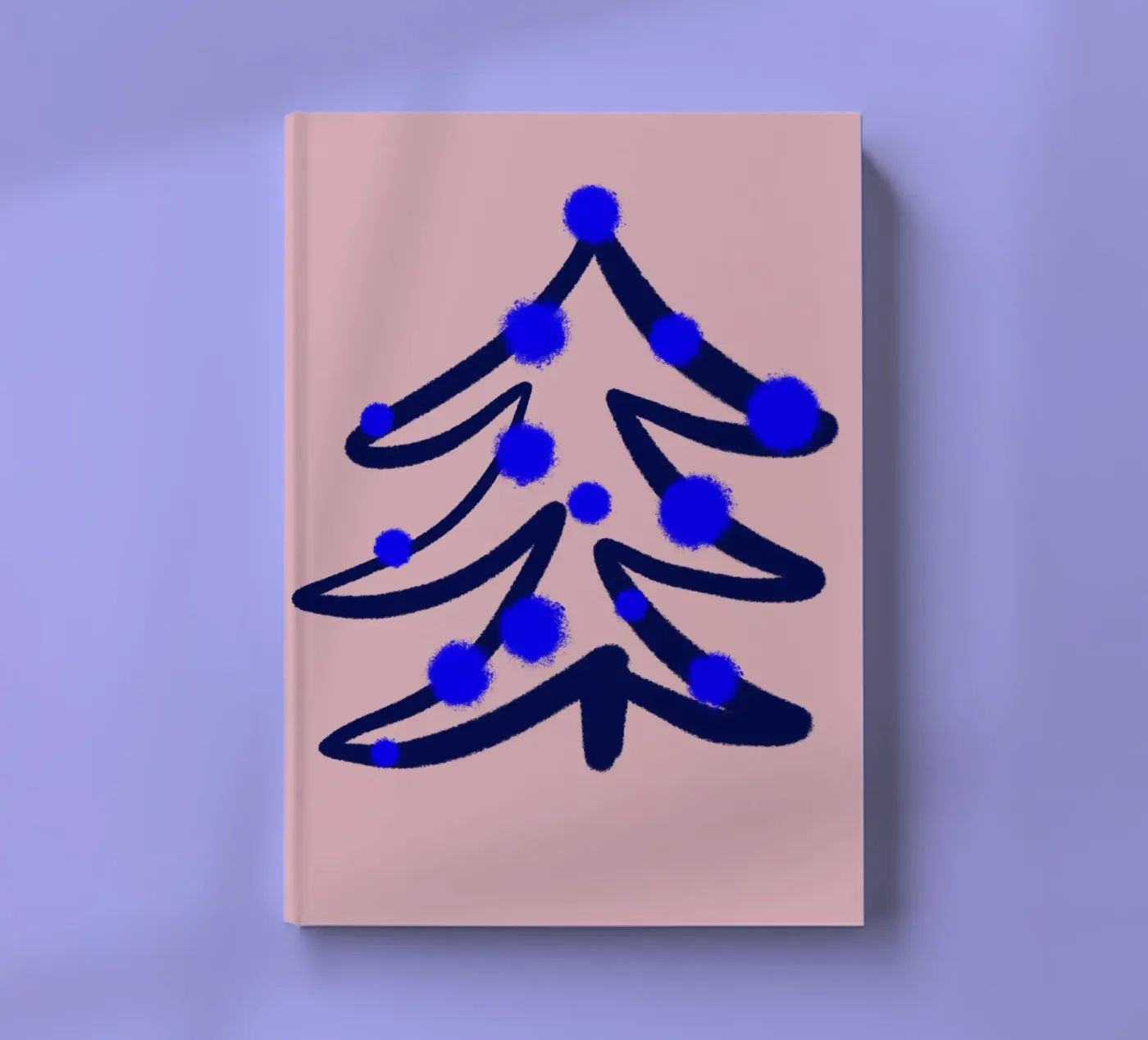 Crazy Christmas Tree notebook by Studio Memb