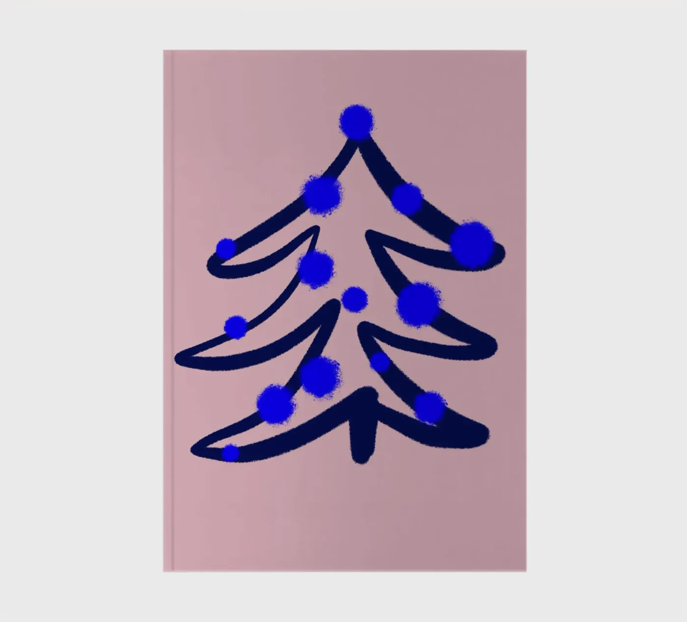 Crazy Christmas Tree notebook by Studio Memb