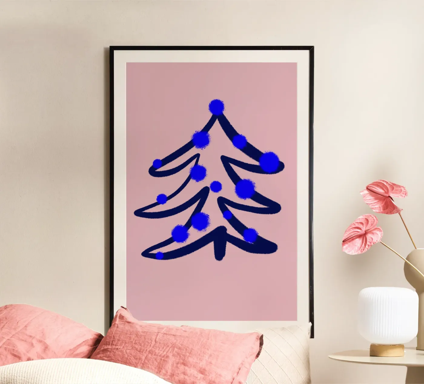 Crazy Christmas Tree poster da Studio Memb