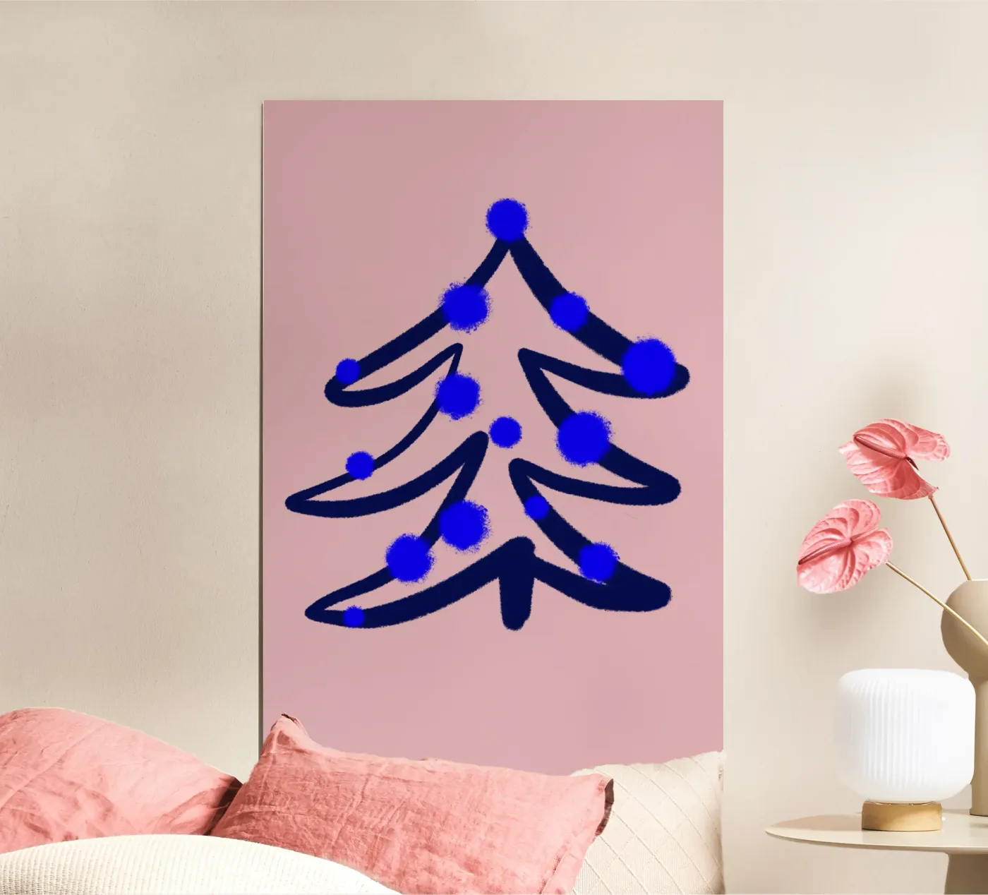 Crazy Christmas Tree poster da Studio Memb
