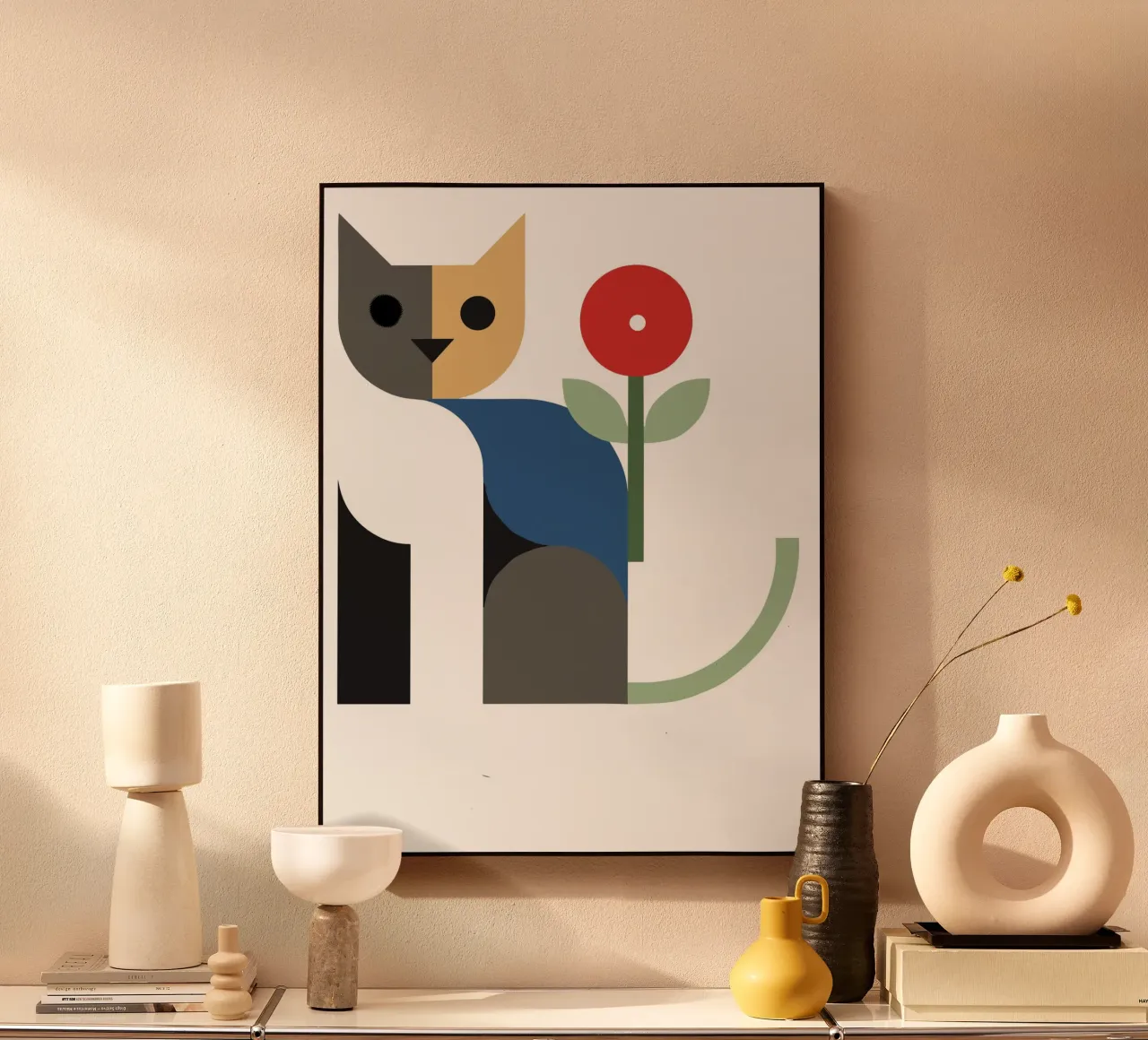 Geometric Calico plexiglass da artshop