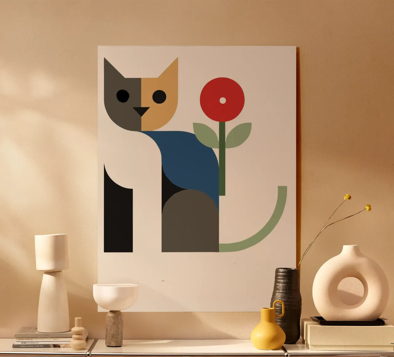 Geometric Calico plexiglass da artshop