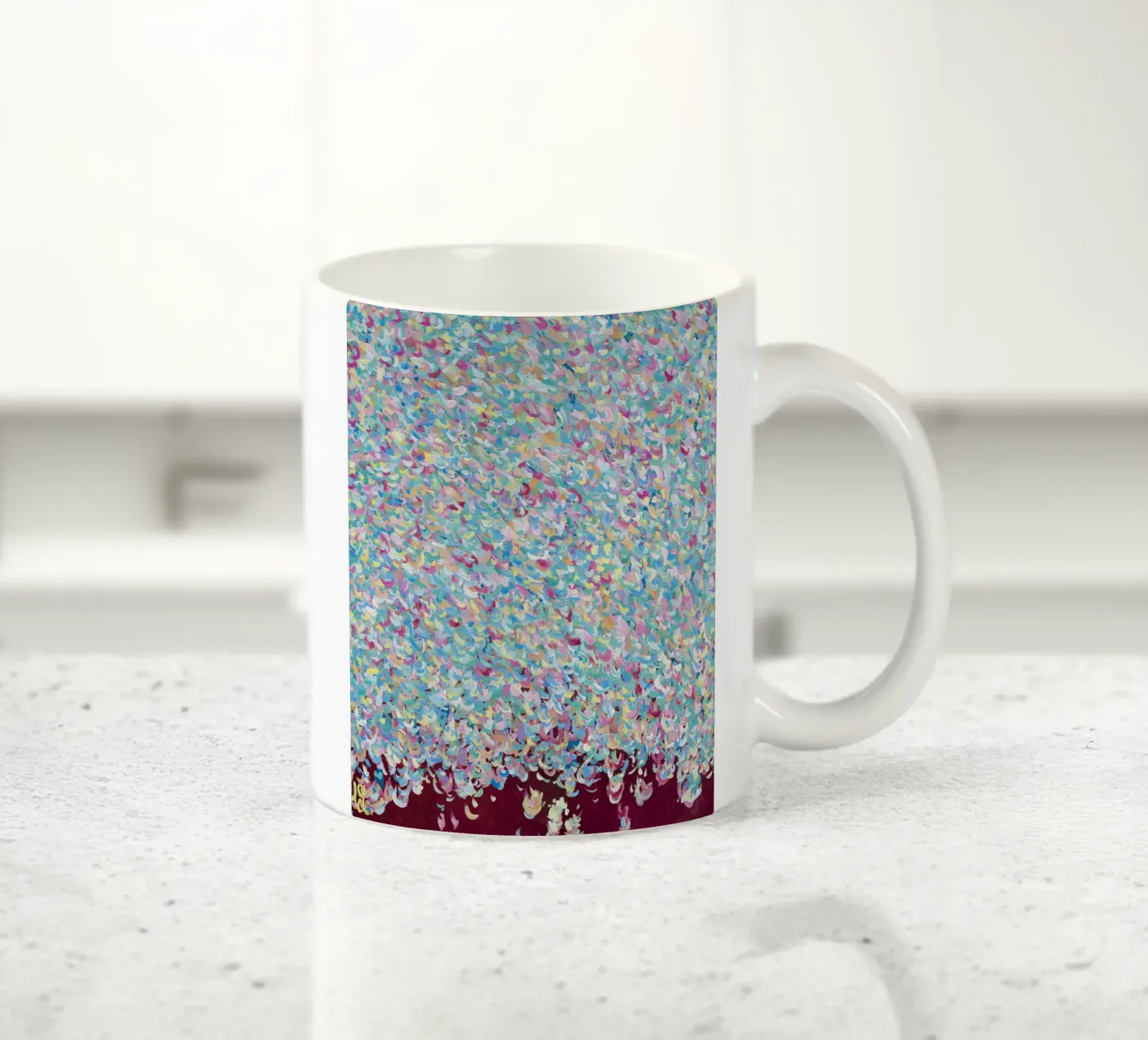 Fire Within ceramic mug by Helen Joynson