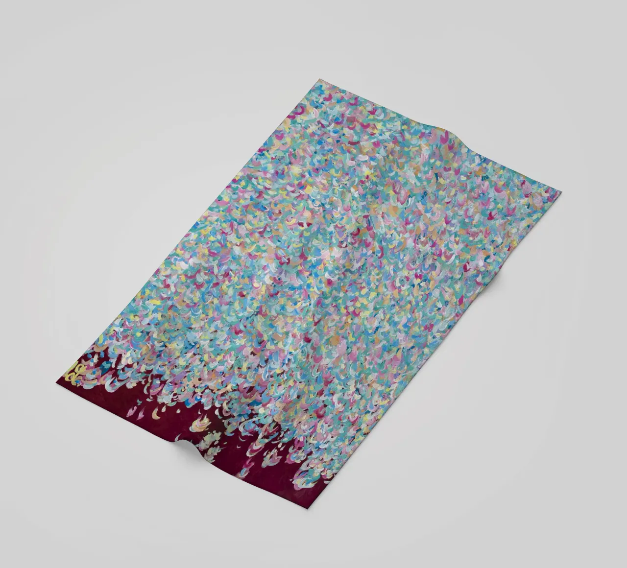 Vuur binnen strandhanddoek van Helen Joynson