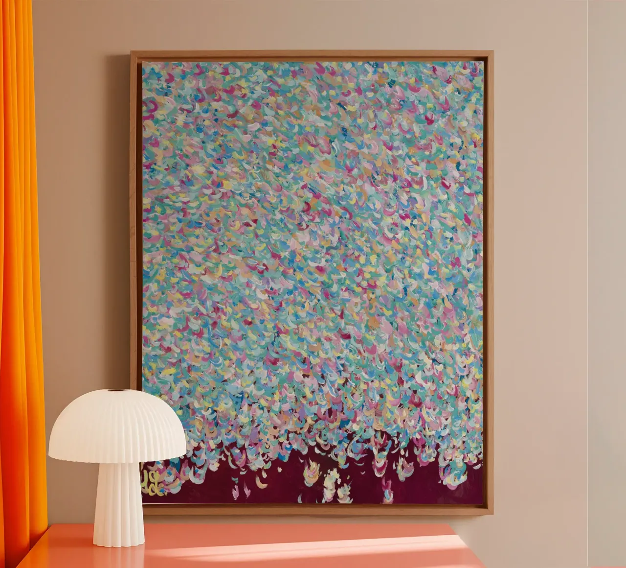 Fire Within canvas by Helen Joynson