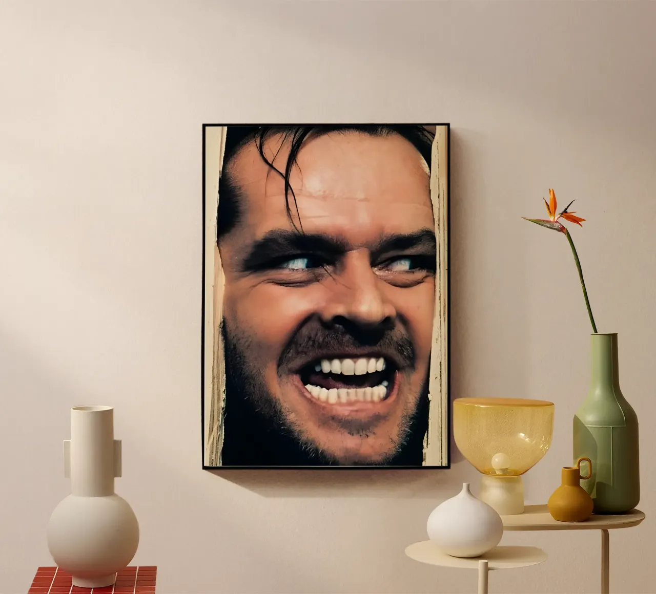 The Shining plexiglass da Funny Frame Factory