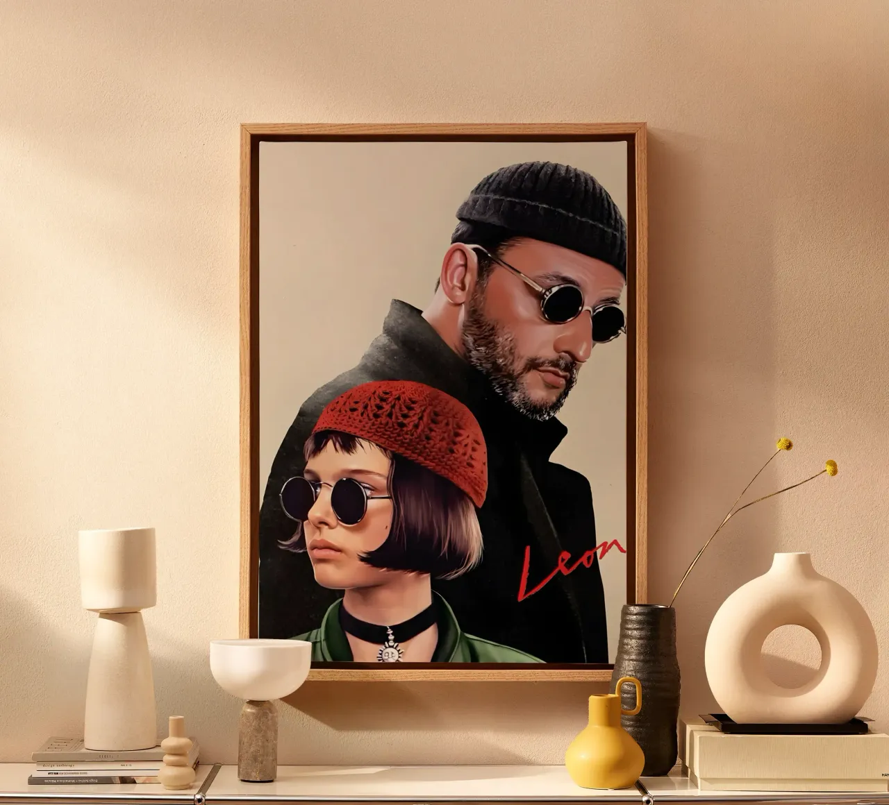 Leon tela da Funny Frame Factory