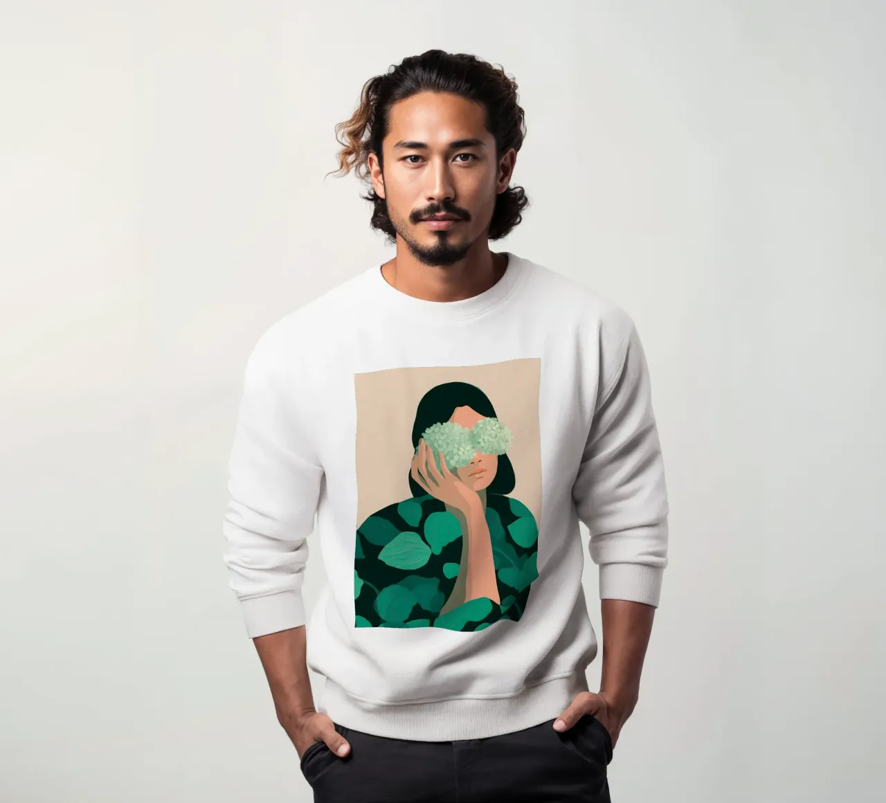 The Soft Unseen sweatshirt van Amelie Rose