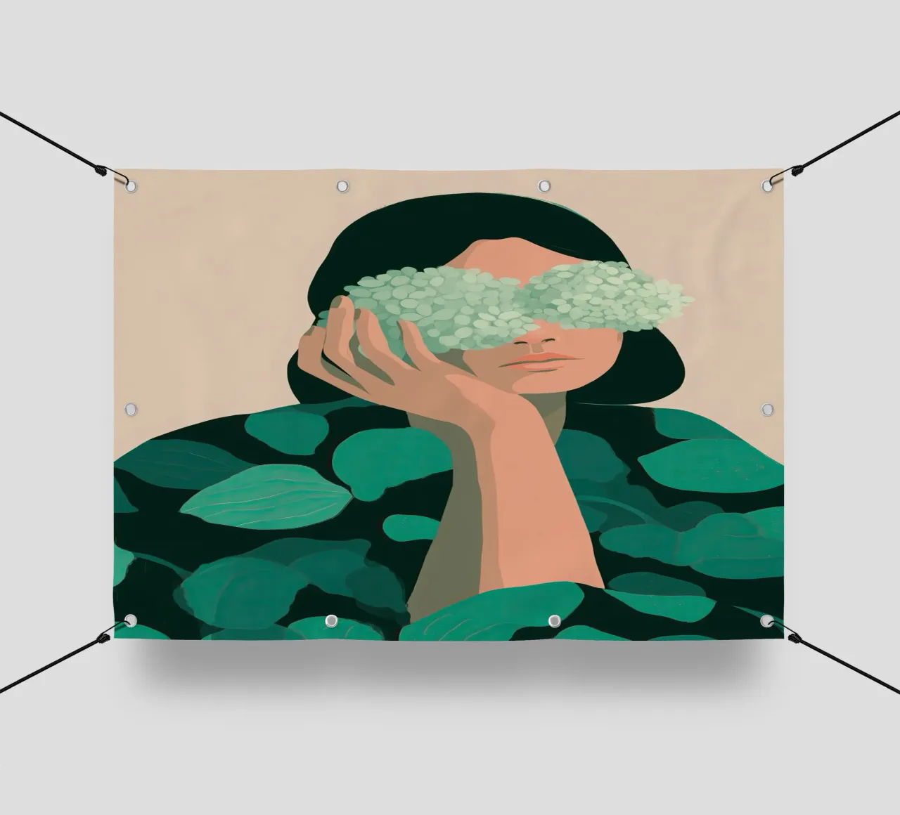 The Soft Unseen telo in pvc da Amelie Rose