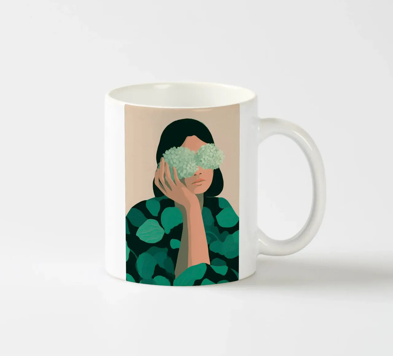 The Soft Unseen tazza in ceramica da Amelie Rose