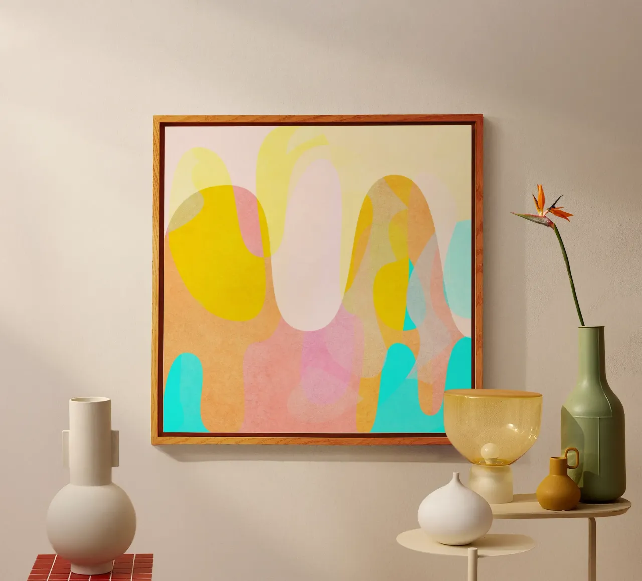 High Vibrations acrylic glass by Abstract 888