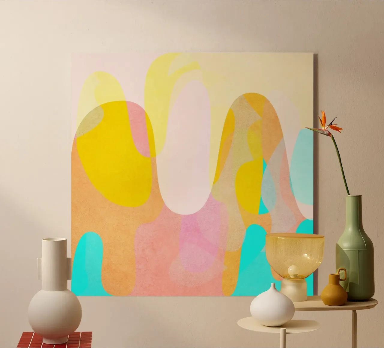 High Vibrations acrylic glass by Abstract 888