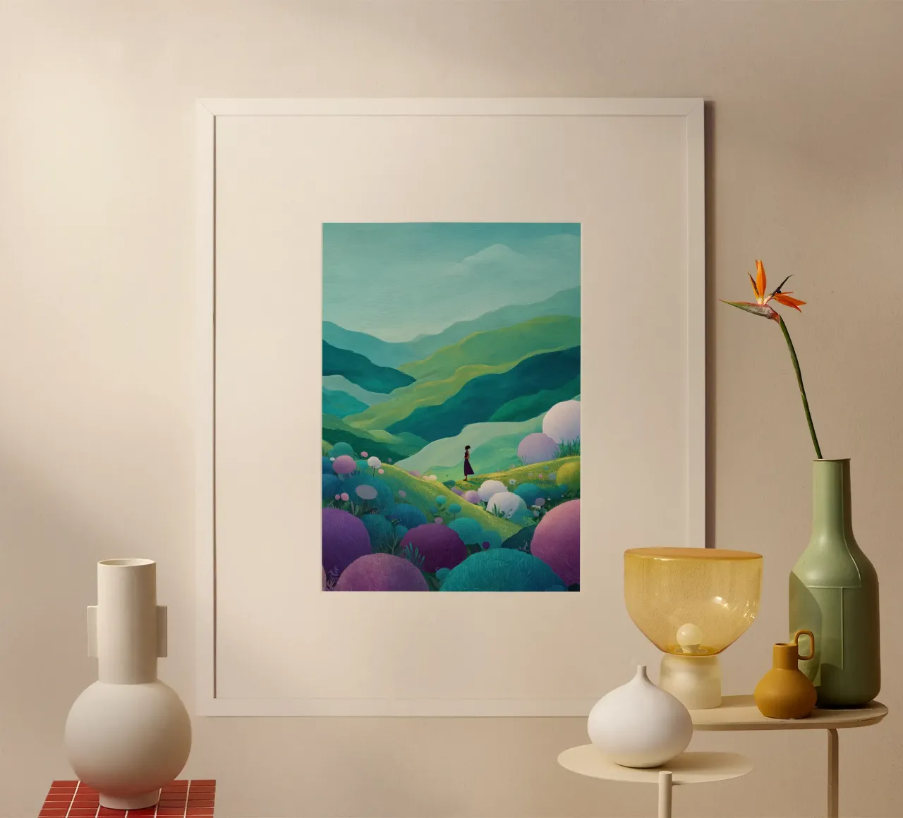 Wanderer poster da Amelie Rose