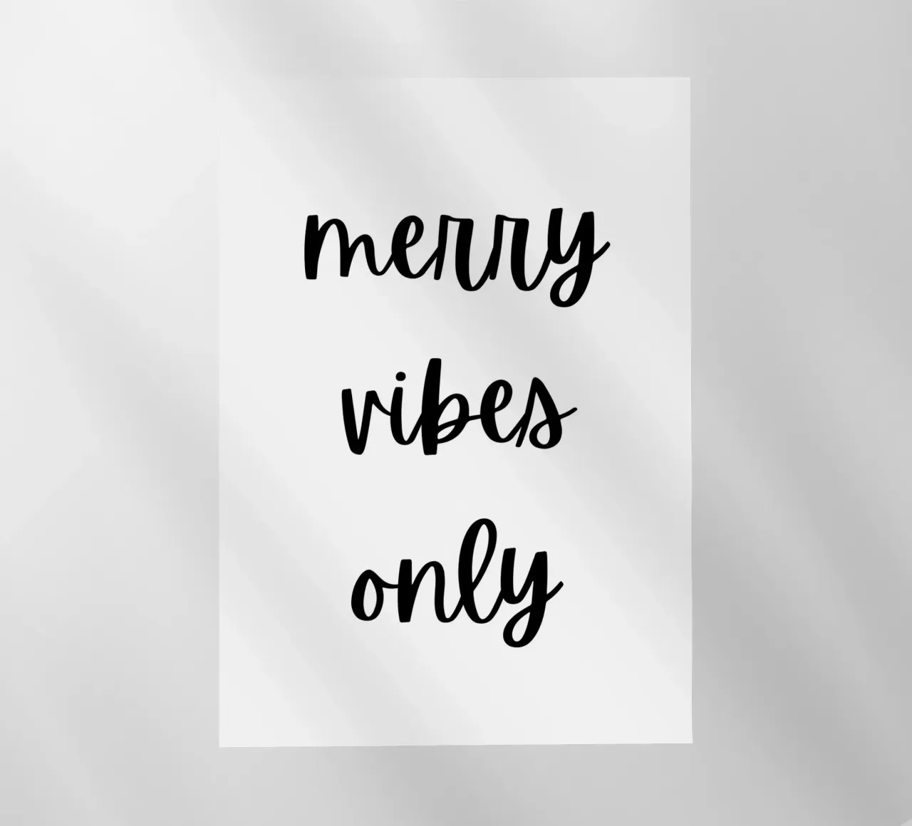 Merry vibes only pellicola backlit da HolidaysCandyWalls