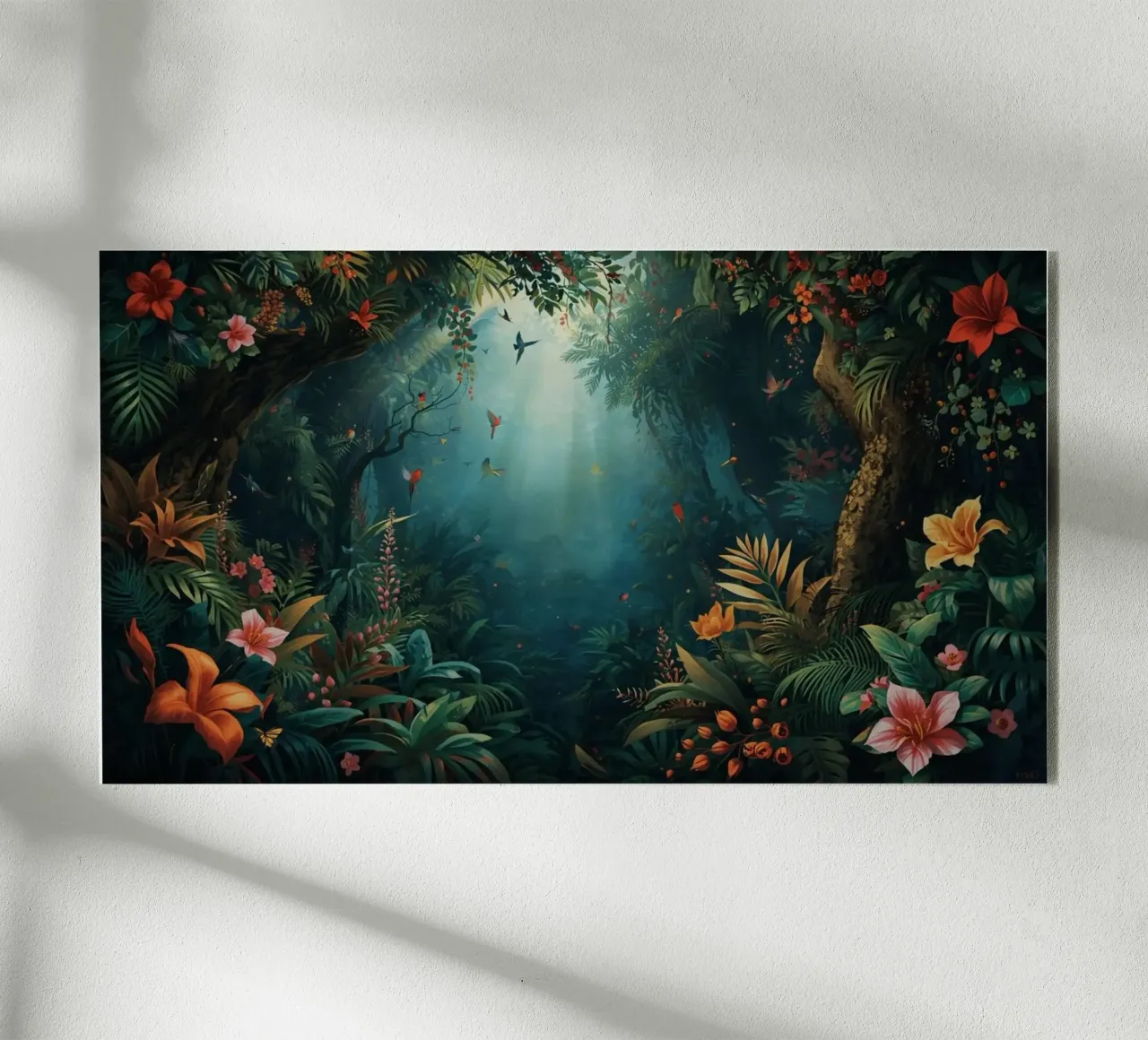 Jungleleben plexiglass da Zwischenschicht