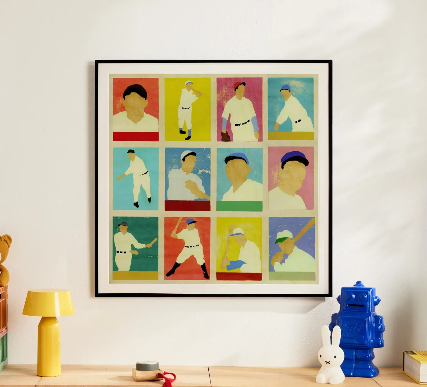 Baseball Cards Poster von Andy Bridge