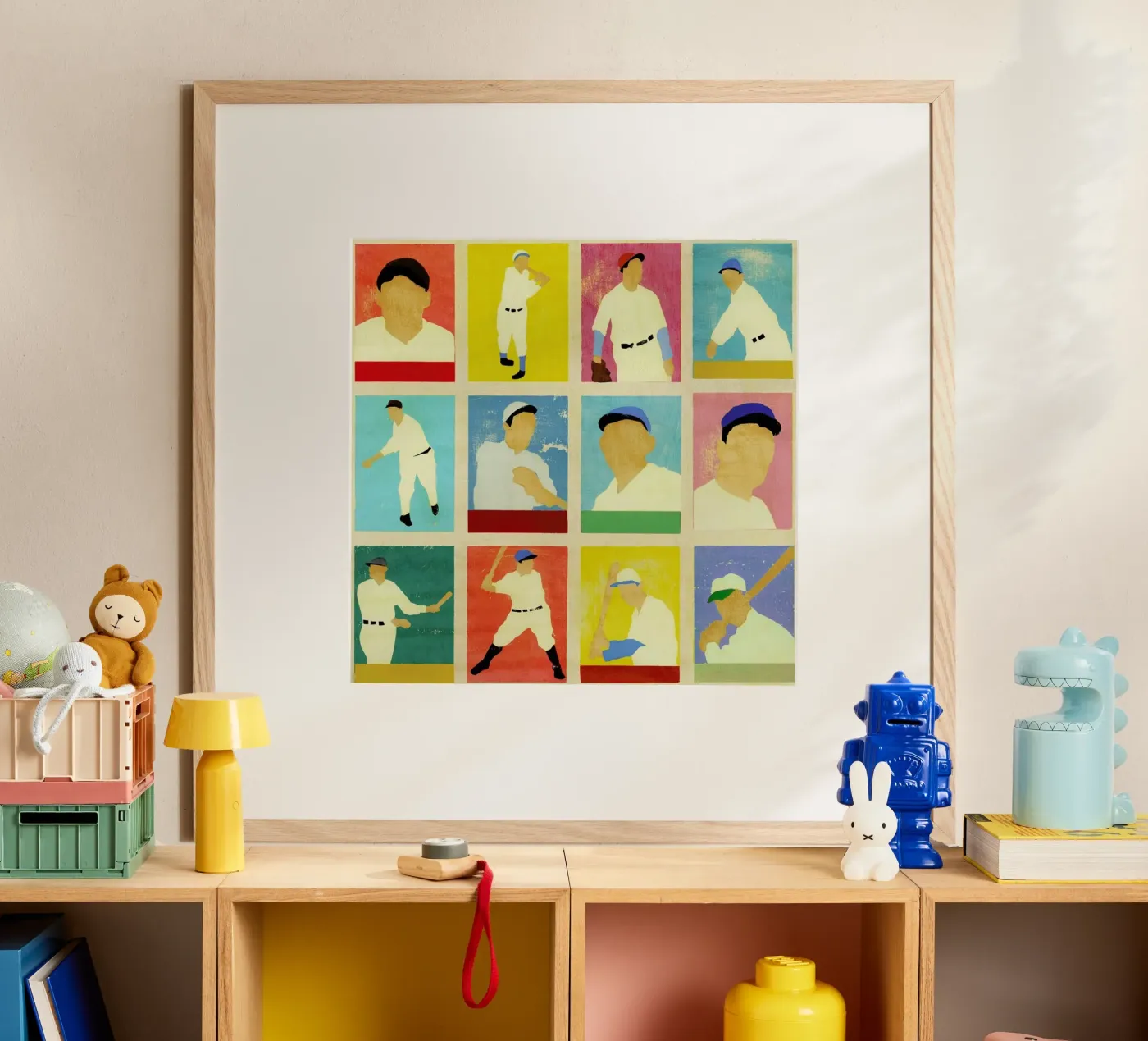 Baseball Cards Poster von Andy Bridge
