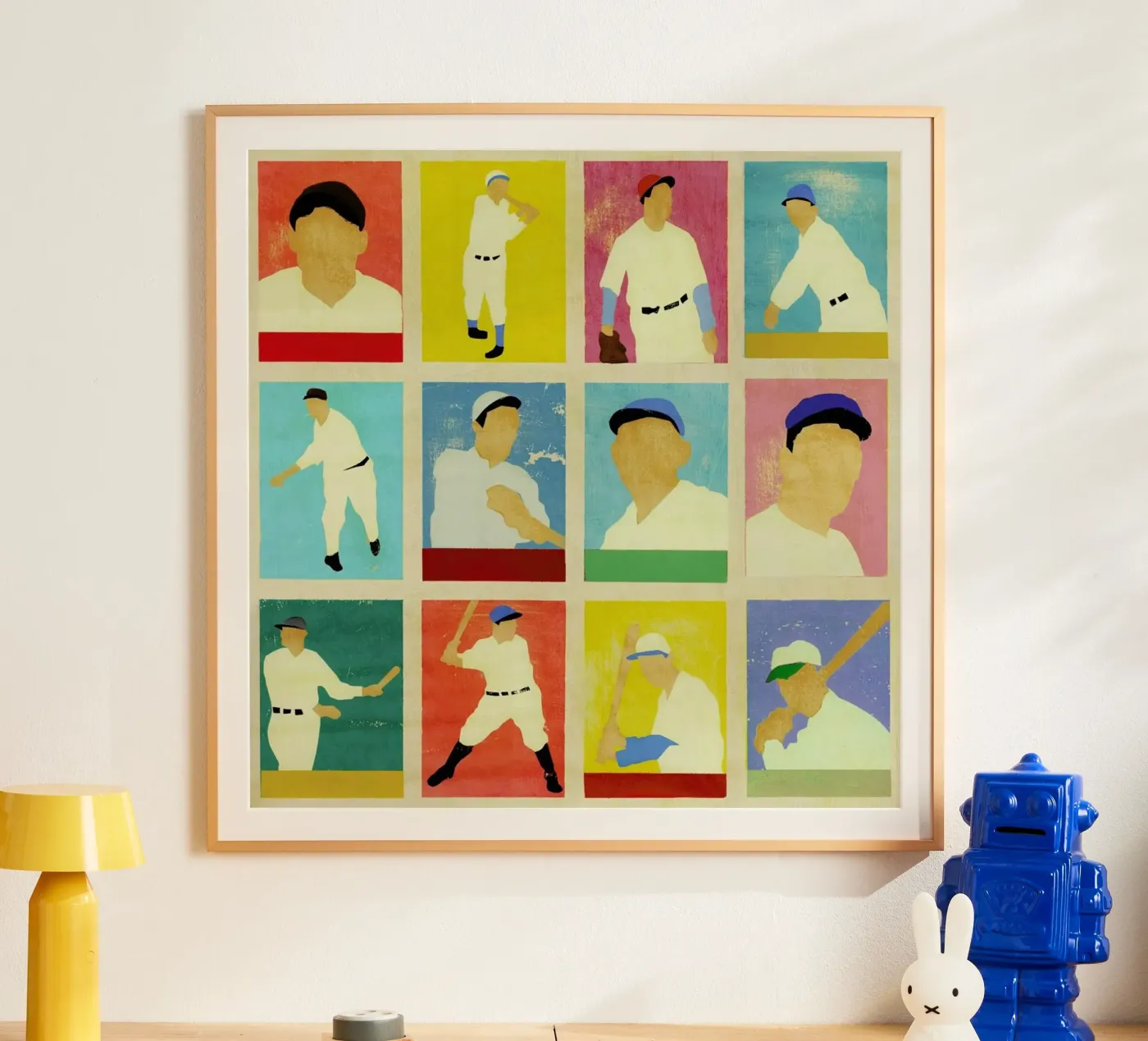 Baseball Cards Poster von Andy Bridge