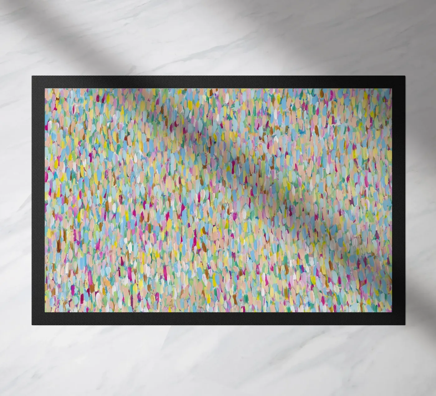 Look Joy 2 doormat by Helen Joynson