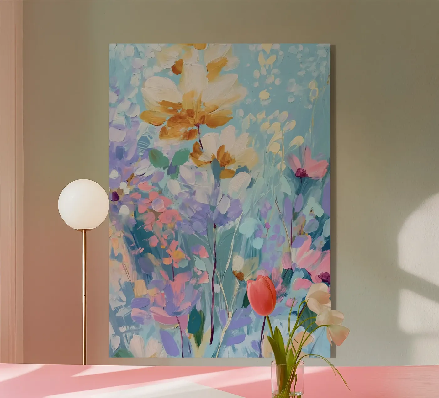 Silken Dawn acryl van Amelie Rose