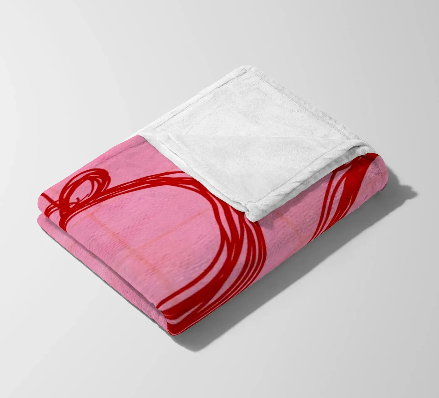 Weihnachtskugeln no.2 Fleecedecke von Christmas with Froilein Juno