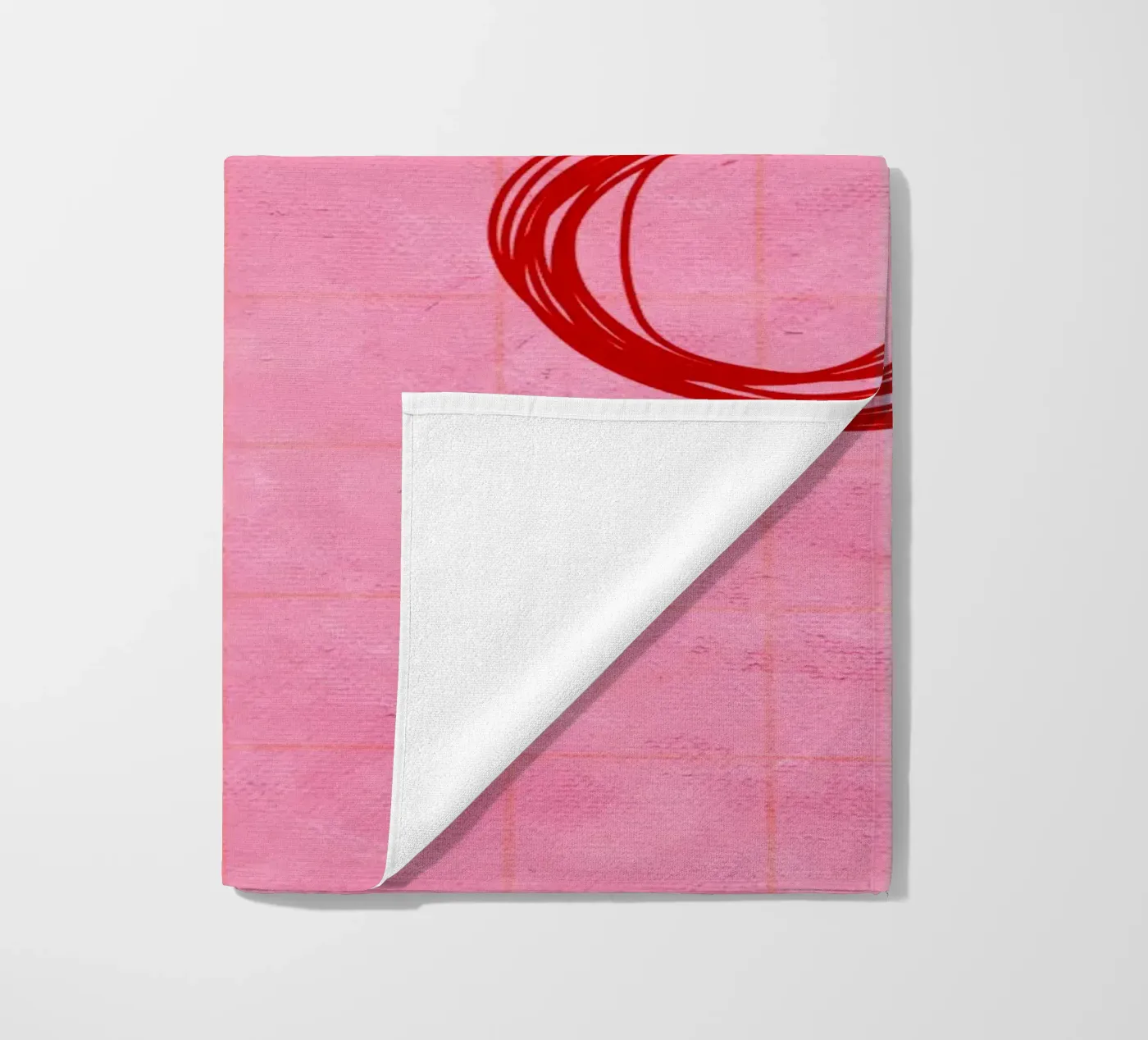 Weihnachtskugeln no.2 beach towel by Christmas with Froilein Juno