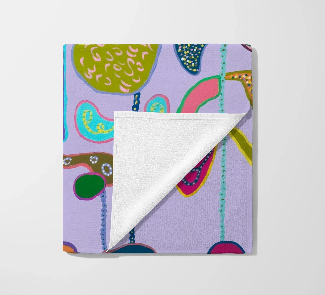 Bliss-viola telo mare da Helen Joynson