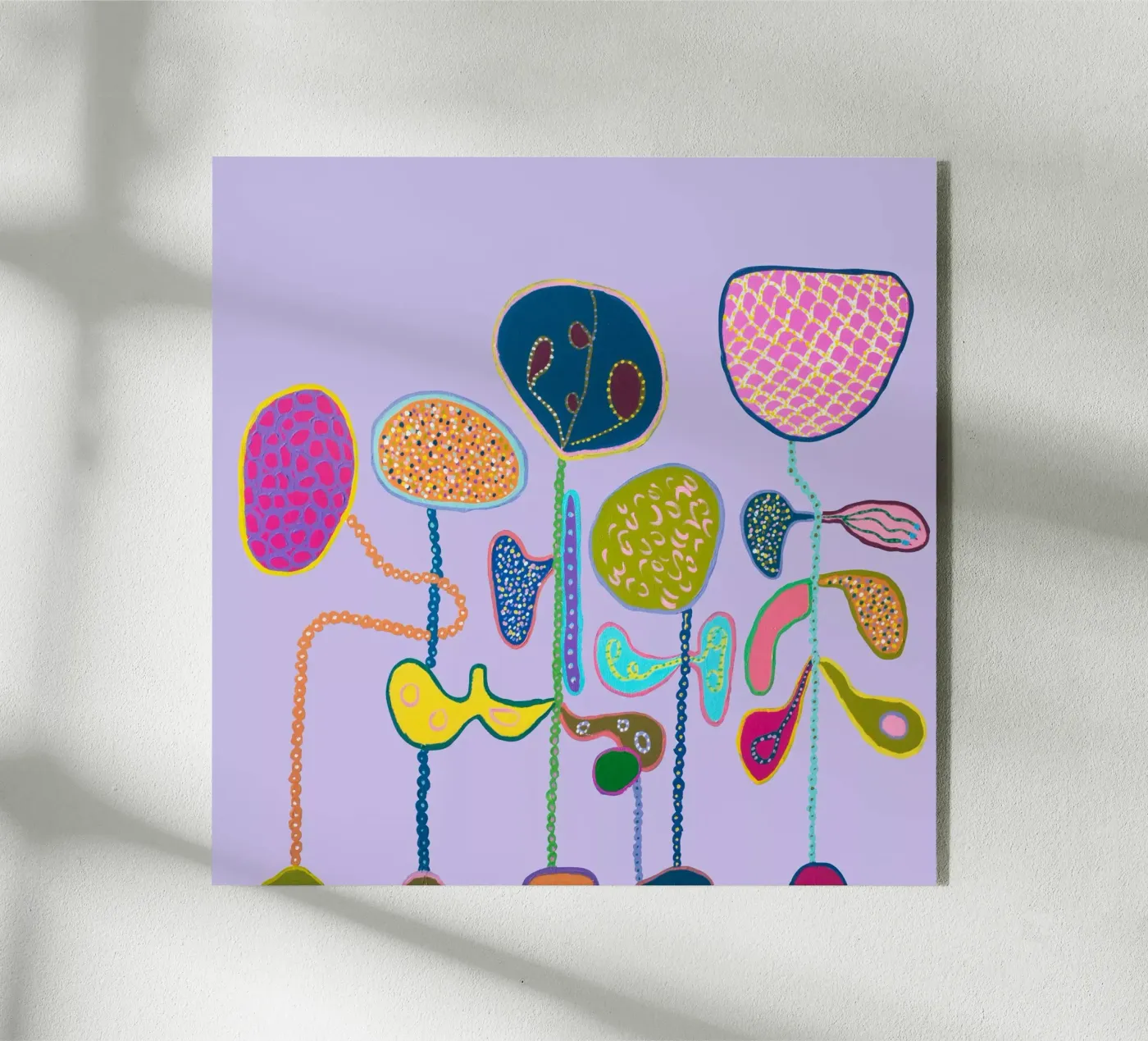 Bliss-Purple Acryl-Glas von Helen Joynson