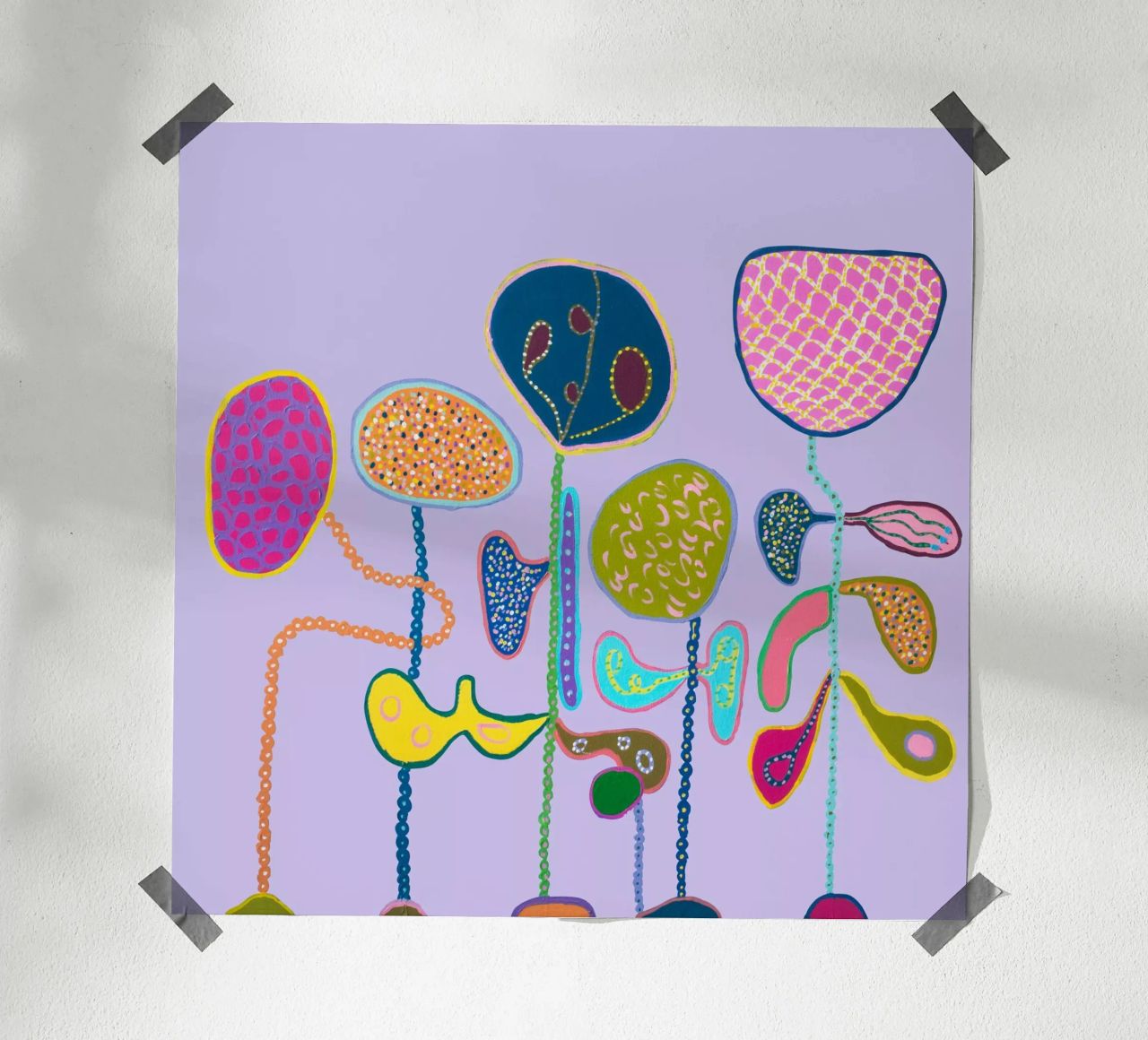 Bliss-Pourpre poster de Helen Joynson
