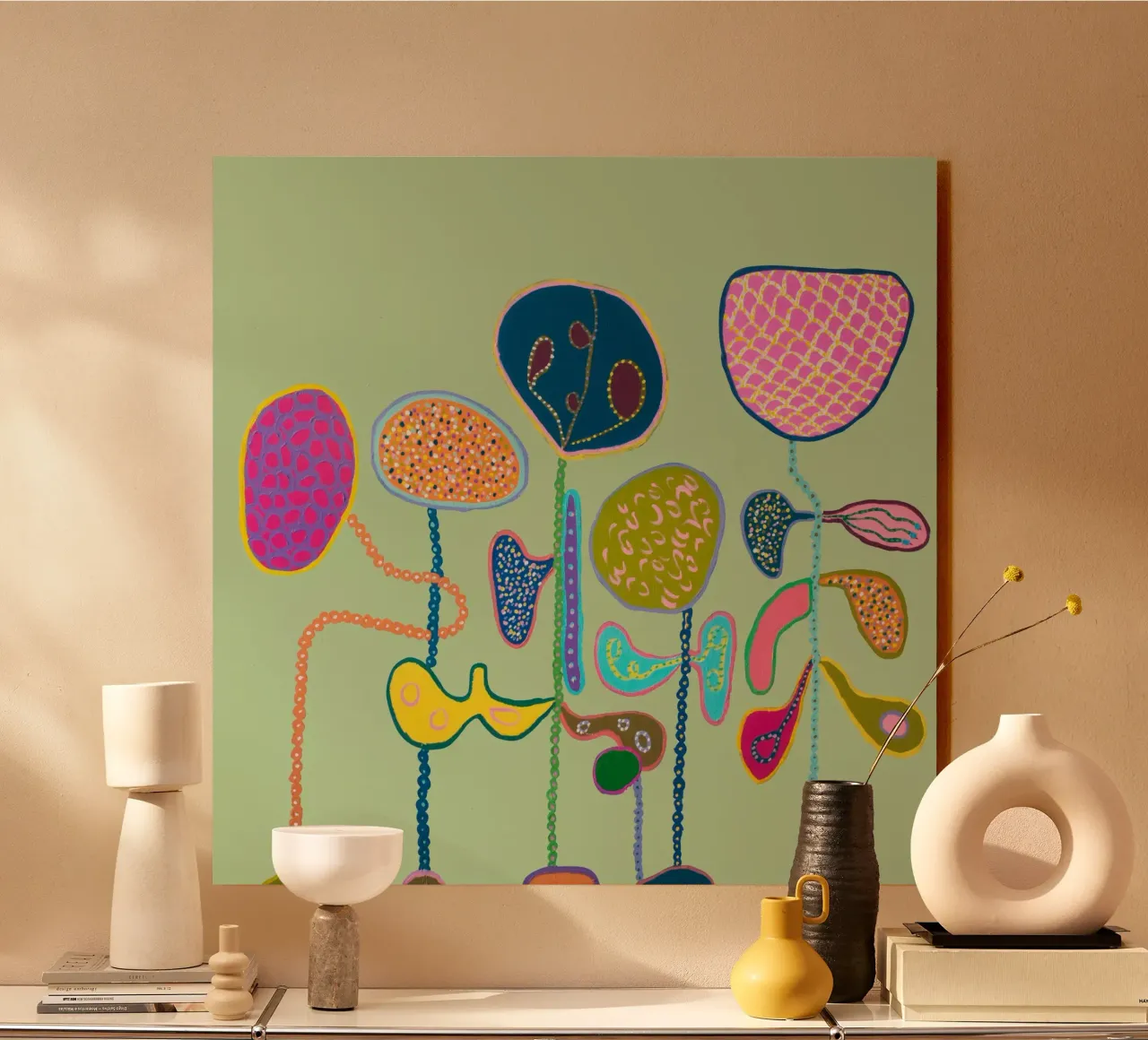 Verde chiaro plexiglass da Helen Joynson