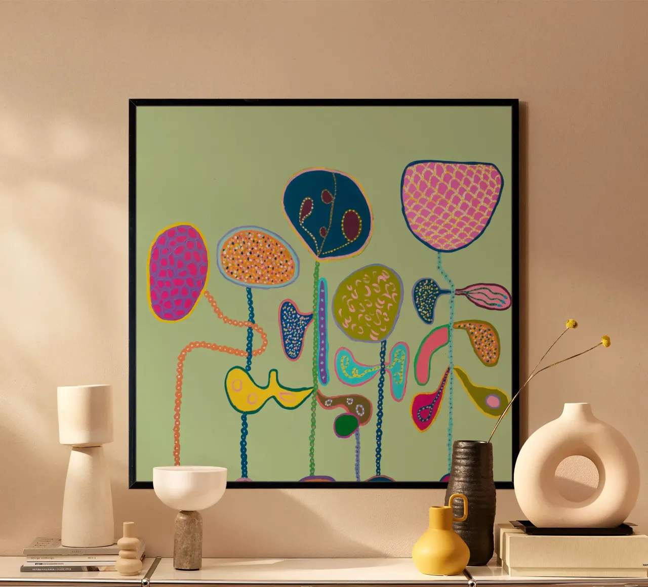 Verde chiaro poster da Helen Joynson