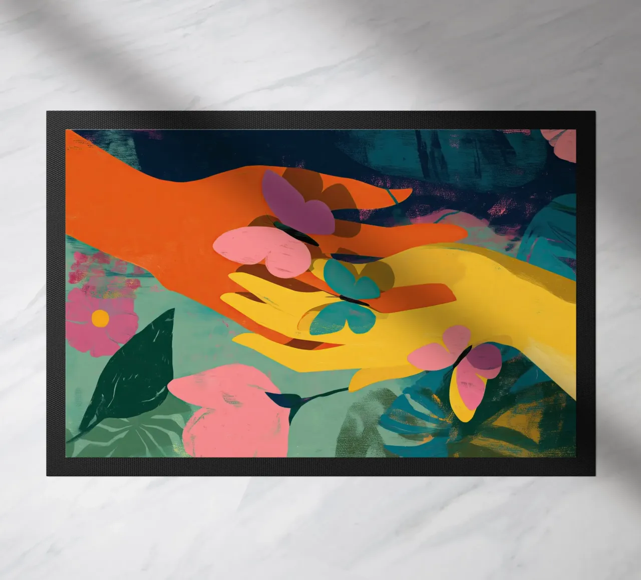 Hands in Bloom zerbino da Luca