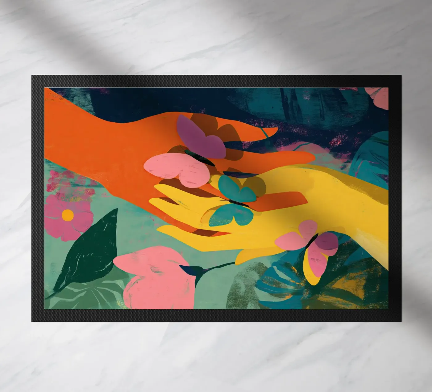 Hands in Bloom zerbino da Luca