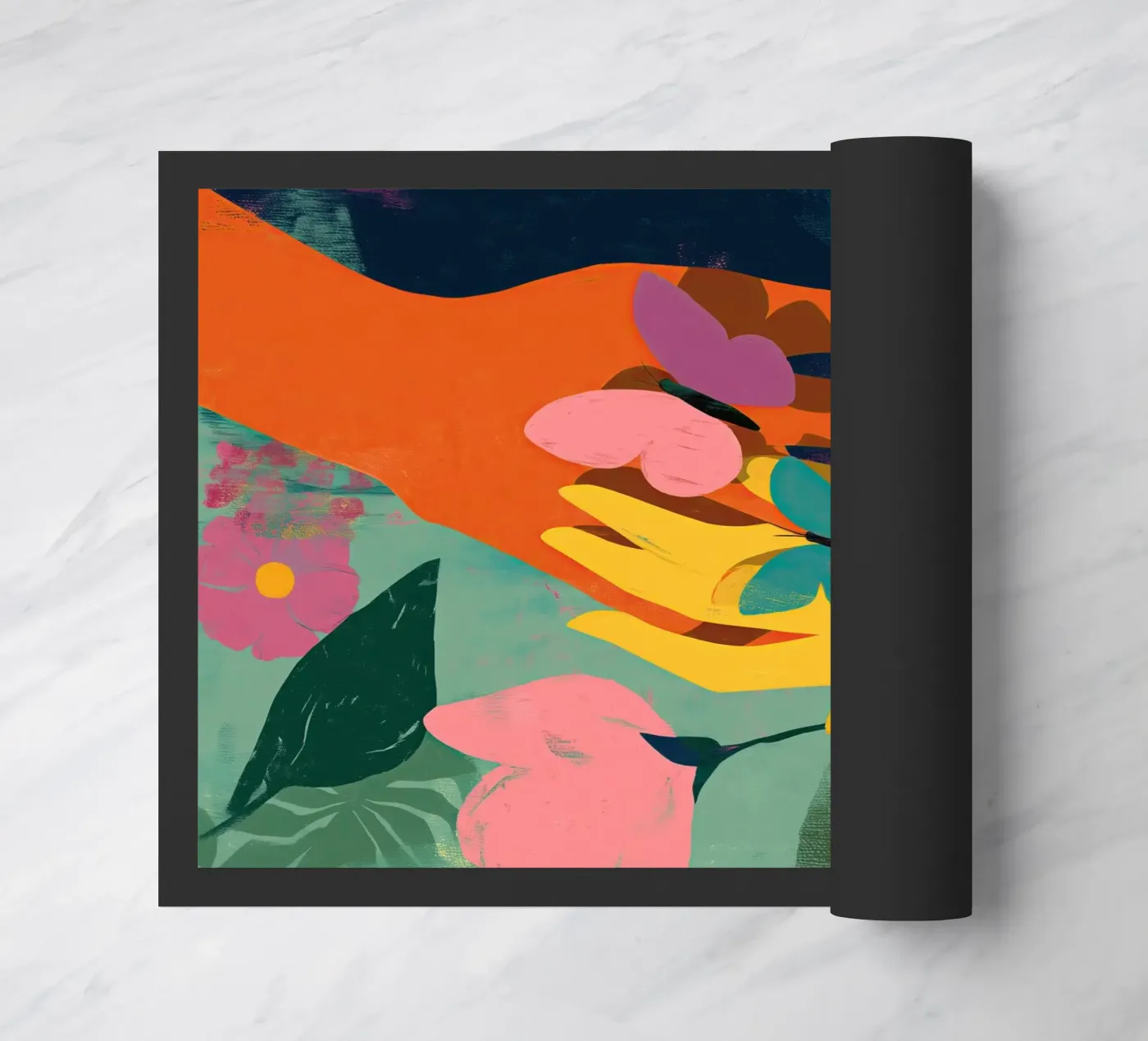 Hands in Bloom zerbino da Luca