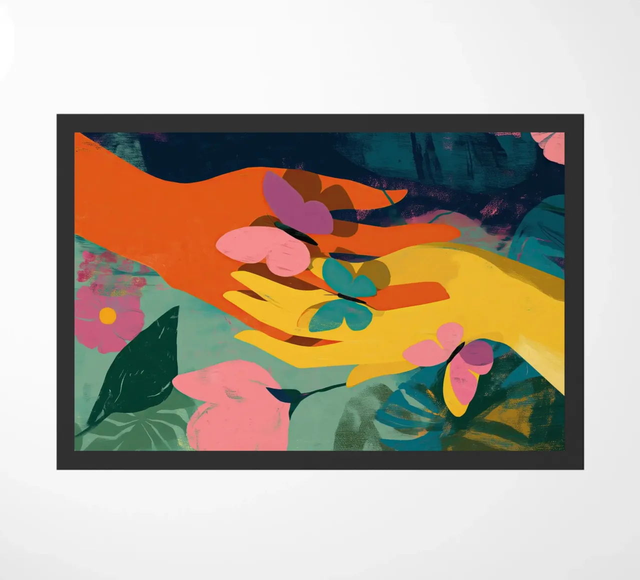 Hands in Bloom zerbino da Luca