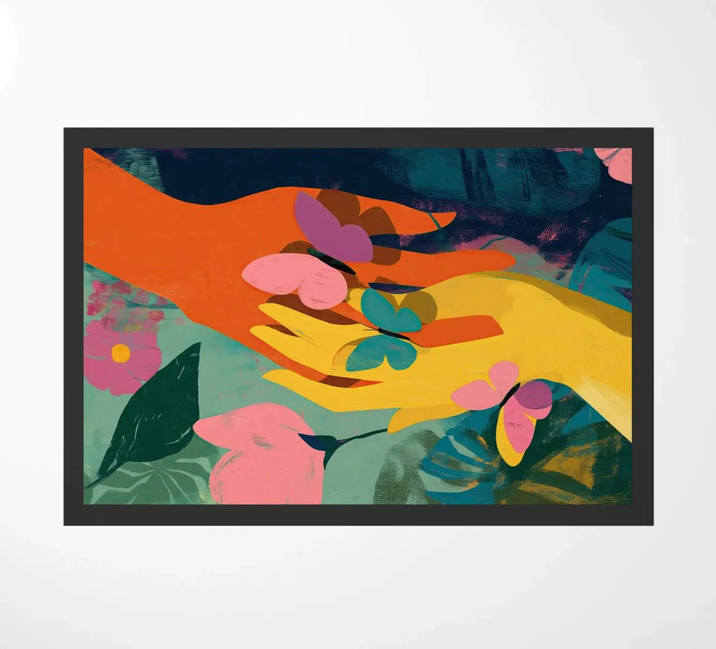 Hands in Bloom zerbino da Luca