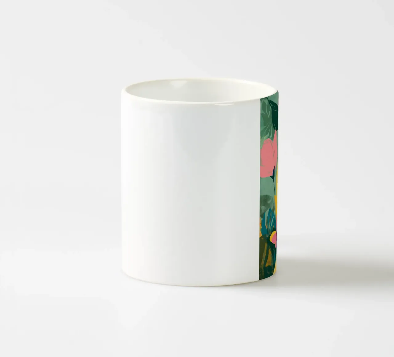 Hands in Bloom tazza in ceramica da Luca