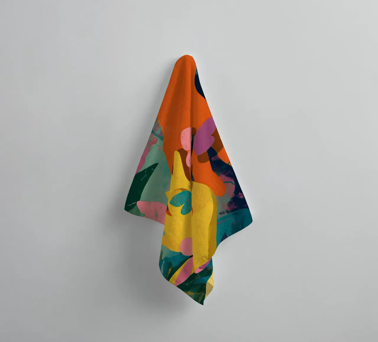 Hands in Bloom asciugamano da bagno da Luca