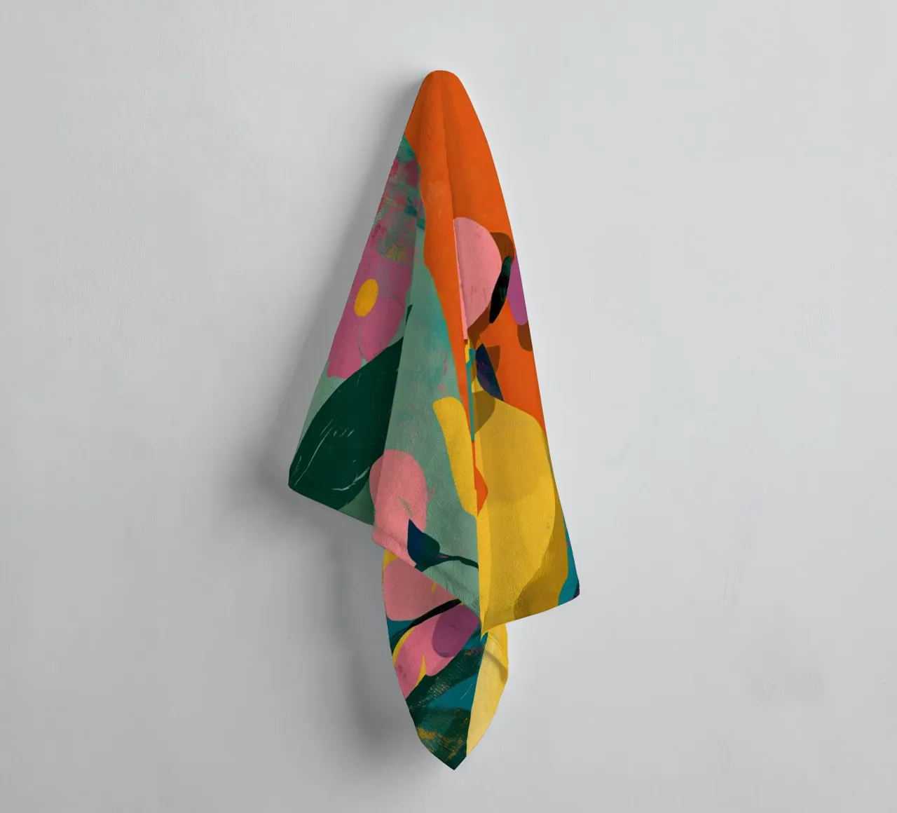 Hands in Bloom asciugamano da bagno da Luca