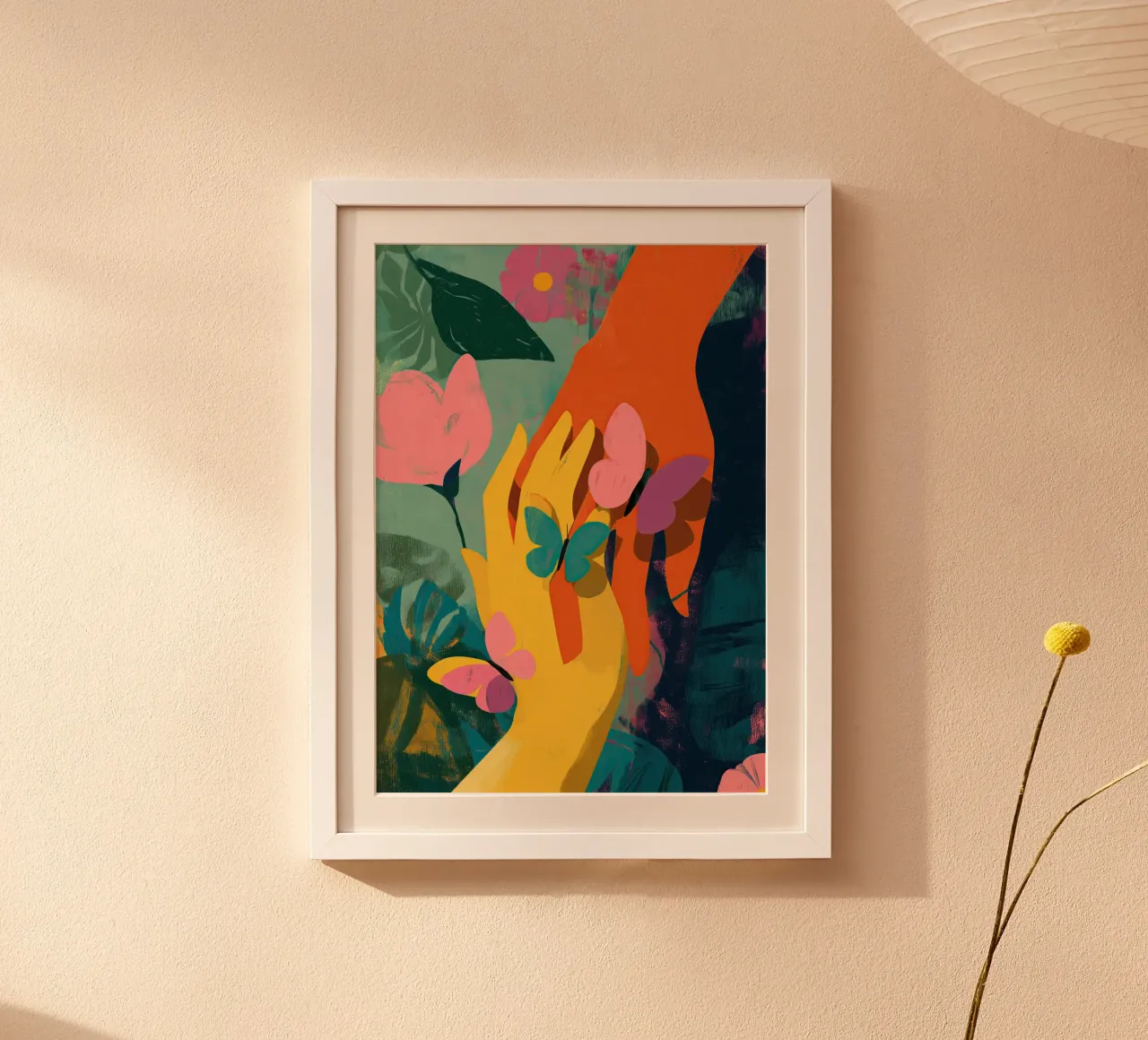 Hands in Bloom poster da Luca