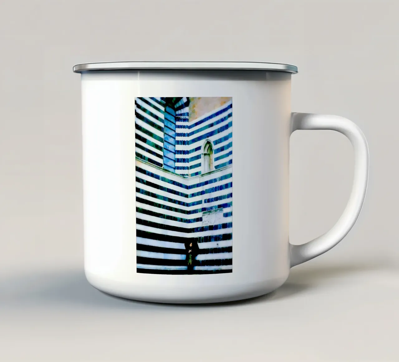 Firenze tazza in smalto da Piccola Serenata