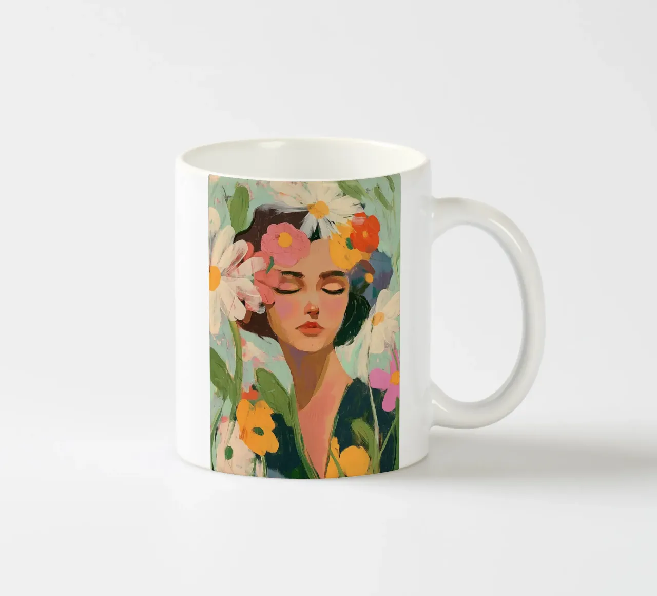 Inner Bloom tazza in ceramica da Luca