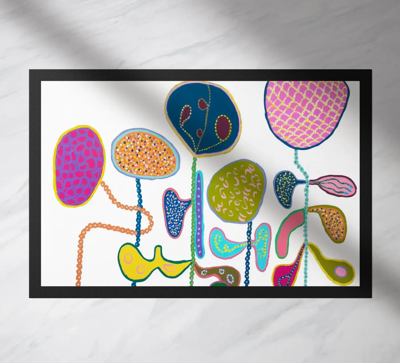 Bianco-blu zerbino da Helen Joynson