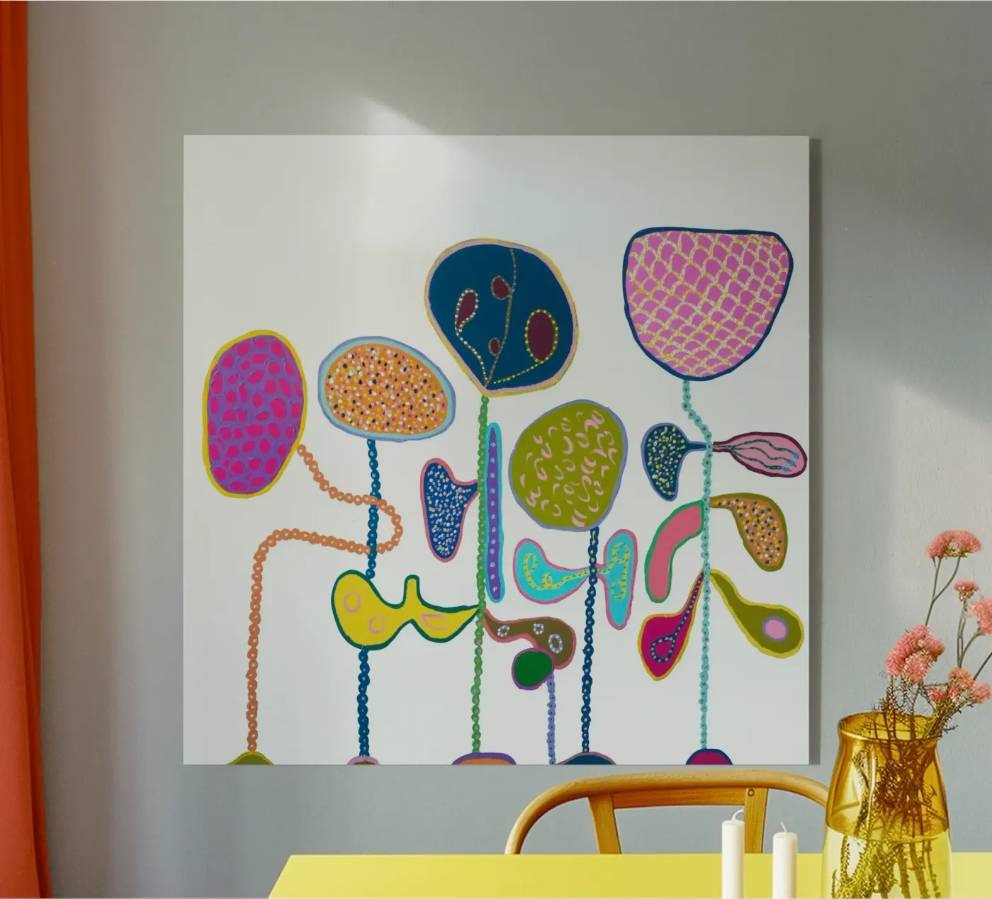 Bliss-White acrylic glass by Helen Joynson