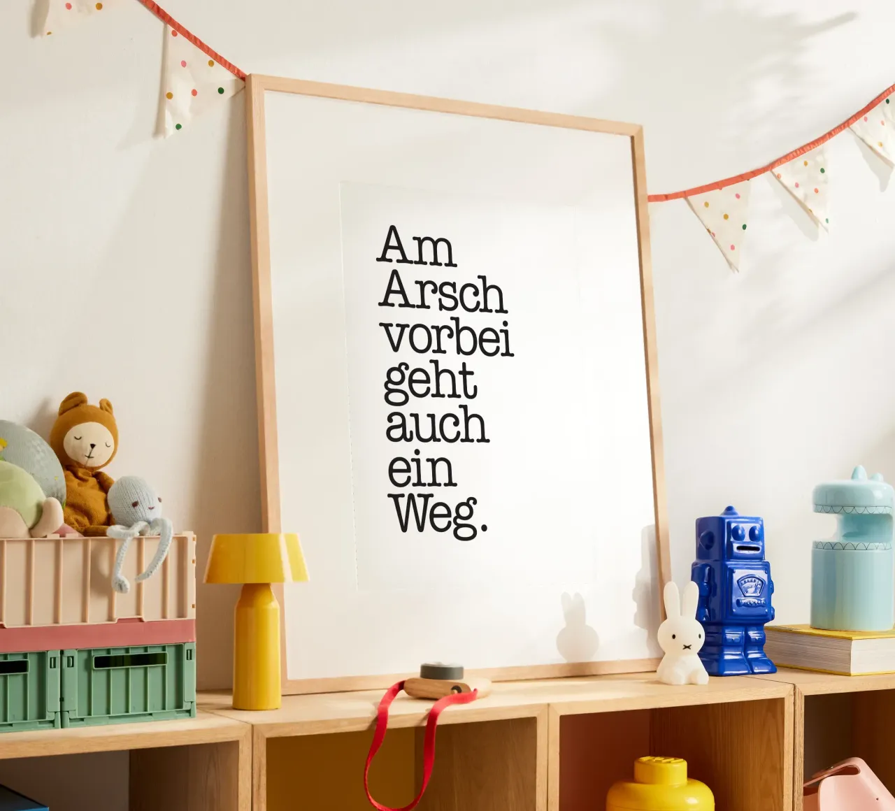 il y a un chemin qui passe par le cul poster de Kavanga