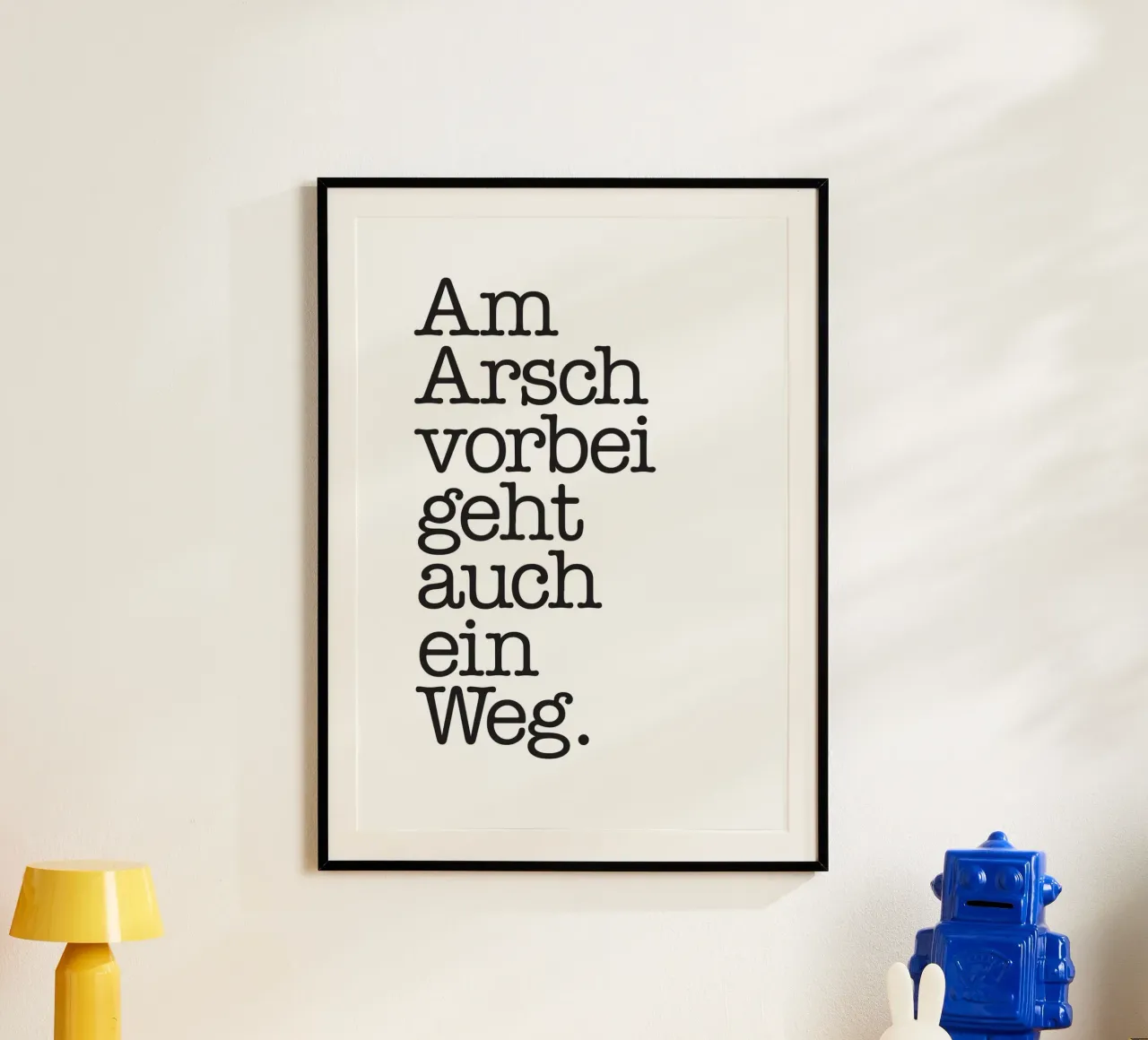 il y a un chemin qui passe par le cul poster de Kavanga